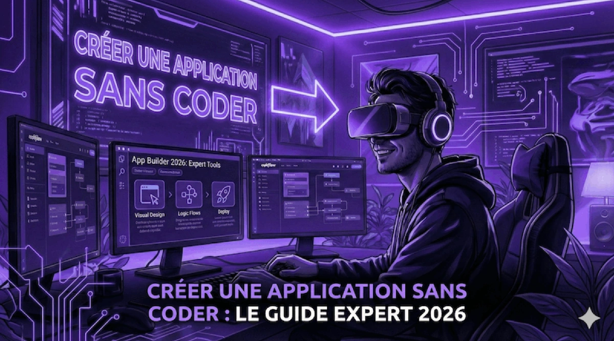 Créer une application sans coder : Le guide expert 2026