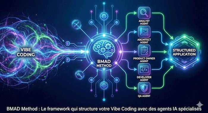BMAD Method : le framework qui structure votre Vibe Coding avec des agents IA spécialisés