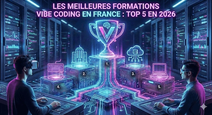 Les meilleures formations Vibe Coding en France : Top 5 en 2026