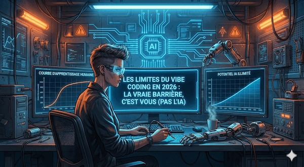Les limites du Vibe Coding en 2026 : la vraie barrière, c'est vous (pas l'IA)